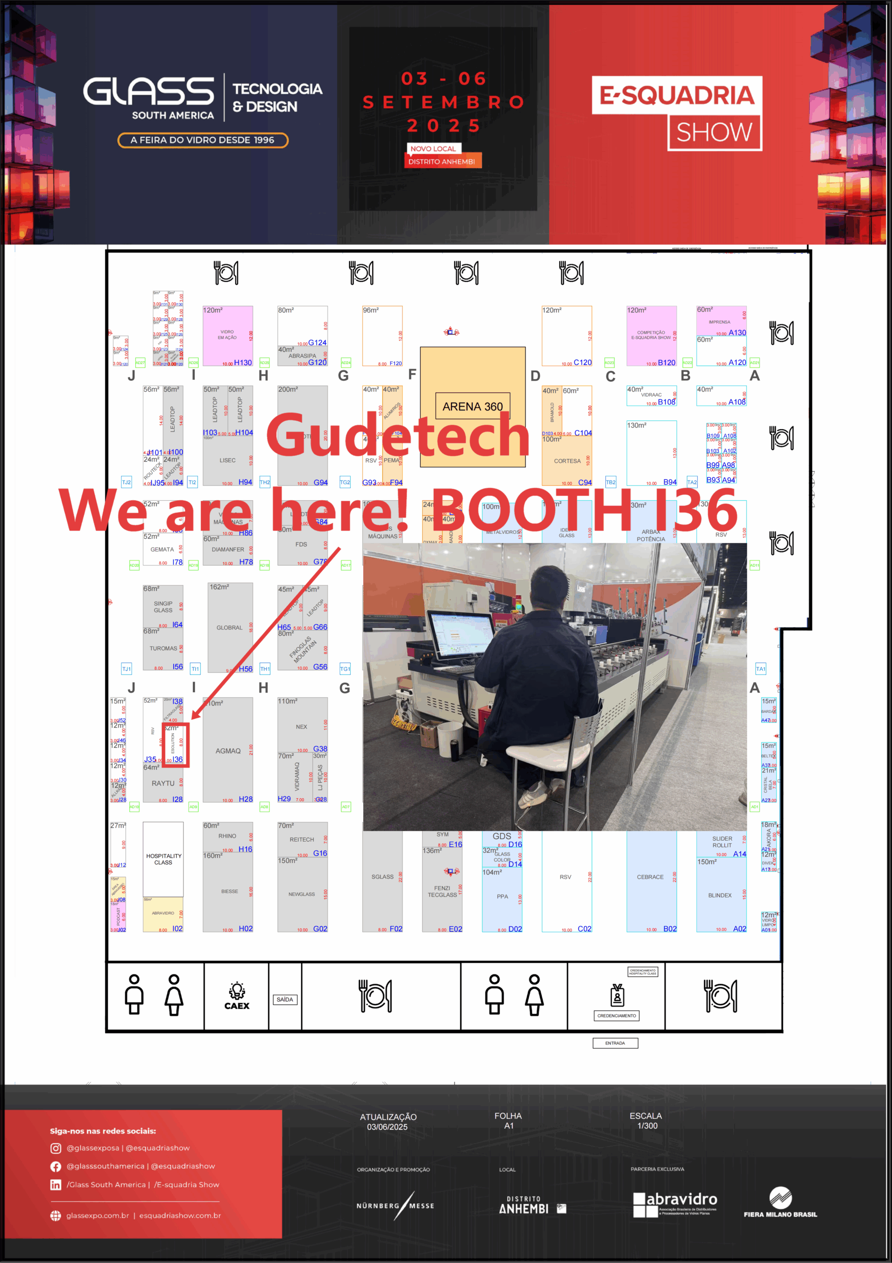 WE ATTEND GLASS SOUTH AMERICA IN BRAZIL